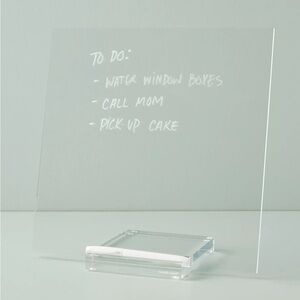 Acrylic Dry Erase Board